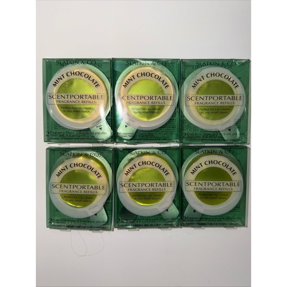 Bath Body Works Slatkin & Co Scentportable Mint  Chocolate Fragrance Refills